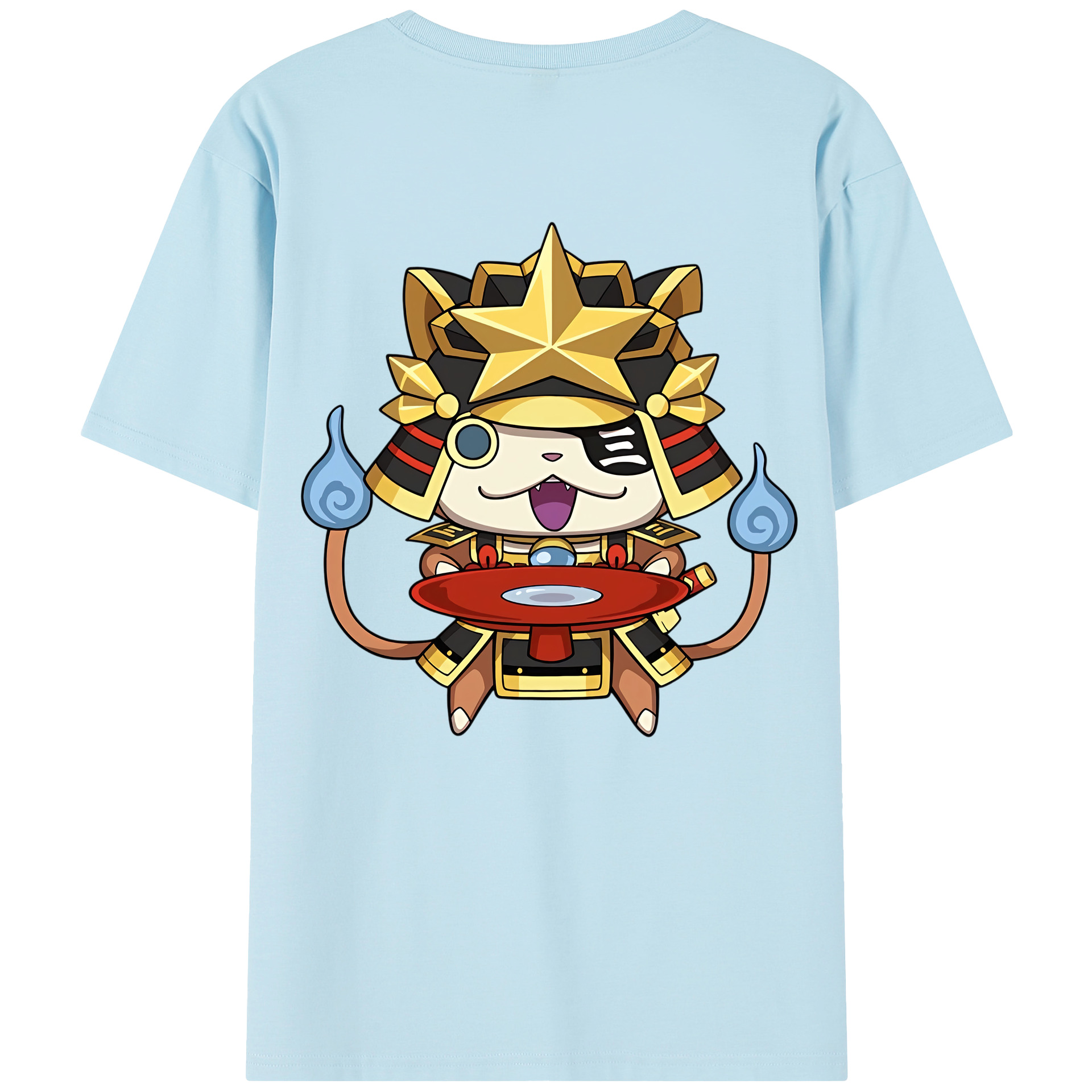 （画像用） 妖怪ウォッチ Yo-kai Watch 綿100％半袖Tシャツ（背面プリント）